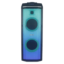 Caixa de Som Karaoke Aiwa AW-POK100D Bluetooth / USB / Auxiliar - Preto