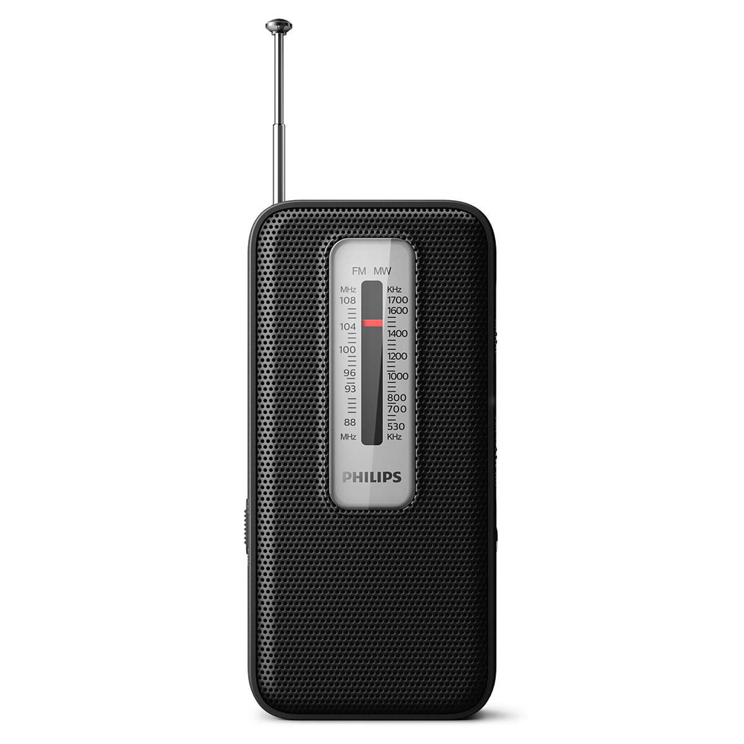Radio Portátil Philips TAR-1506 FM / MW - Preto / Prata