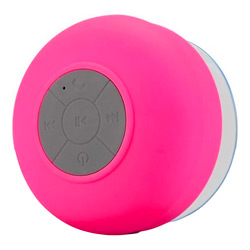 Speaker Portátil BTS-06 Bluetooth - Rosa