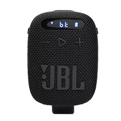Speaker Portátil JBL Wind 3 Bluetooth para Bicicleta - Preto