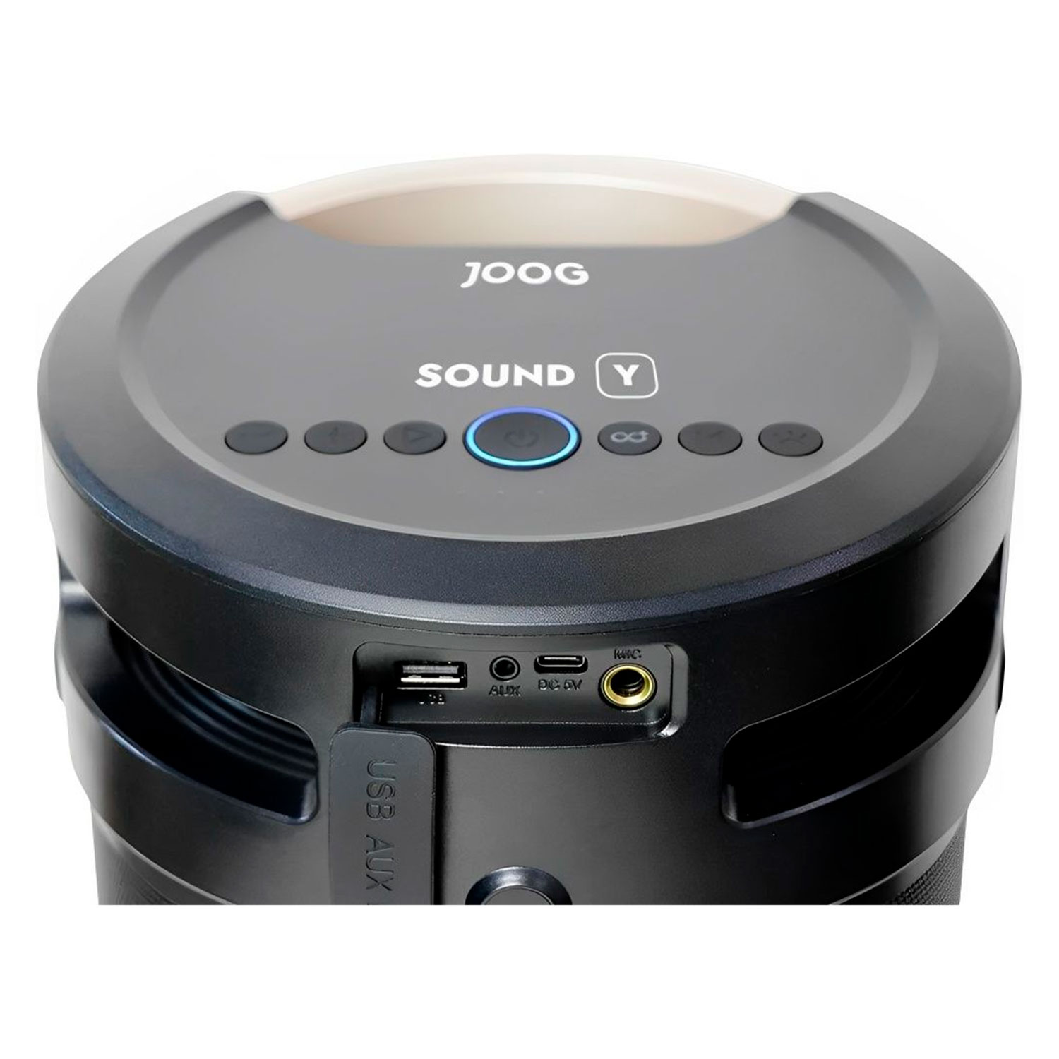 Speaker Portátil Joog Sound Y 4.1CH FM Bluetooth - Preto