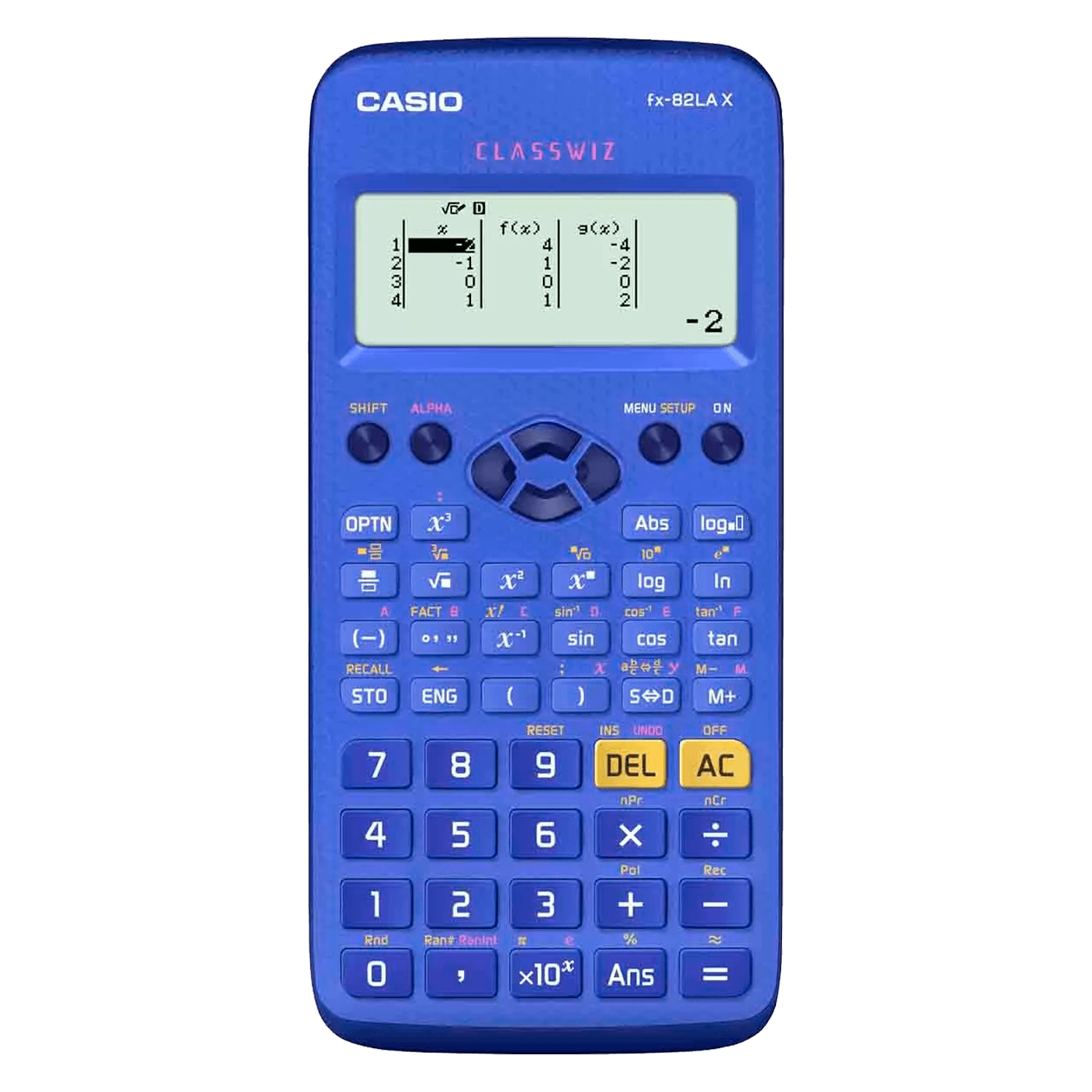 Calculadora Casio Cientifica FX-82LAX-BU-W-DH - Azul