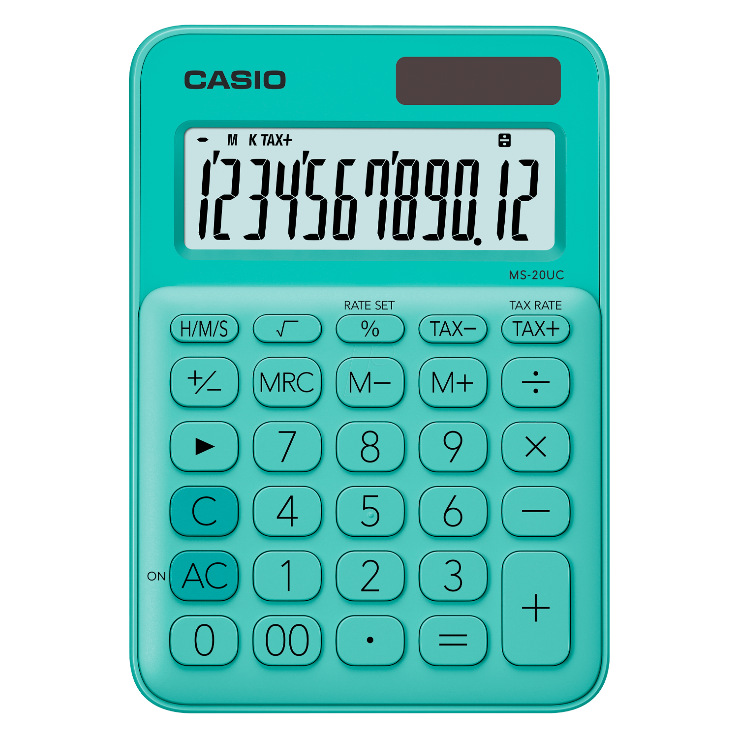 Calculadora Casio Compacta MS-20UC - Verde