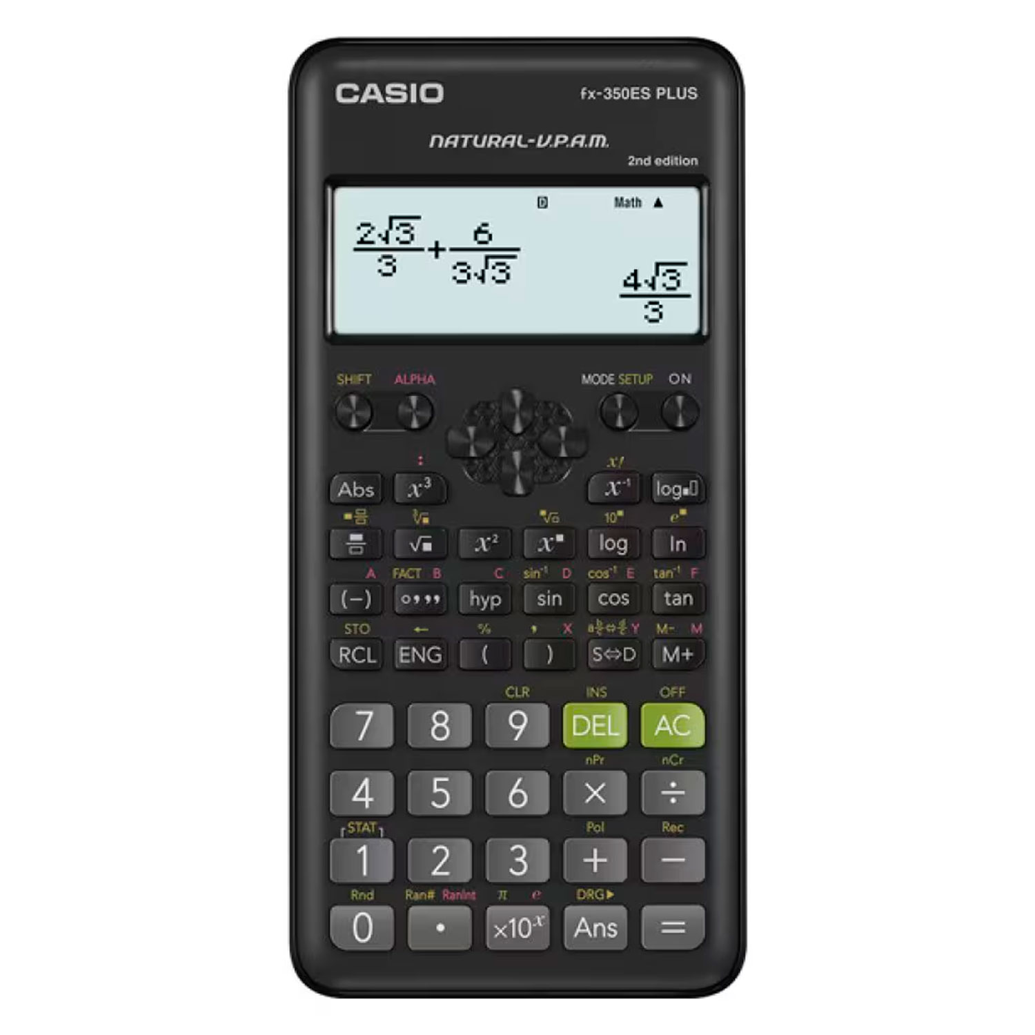 Calculadora Cientifica Casio FX-350ES Plus - Preto