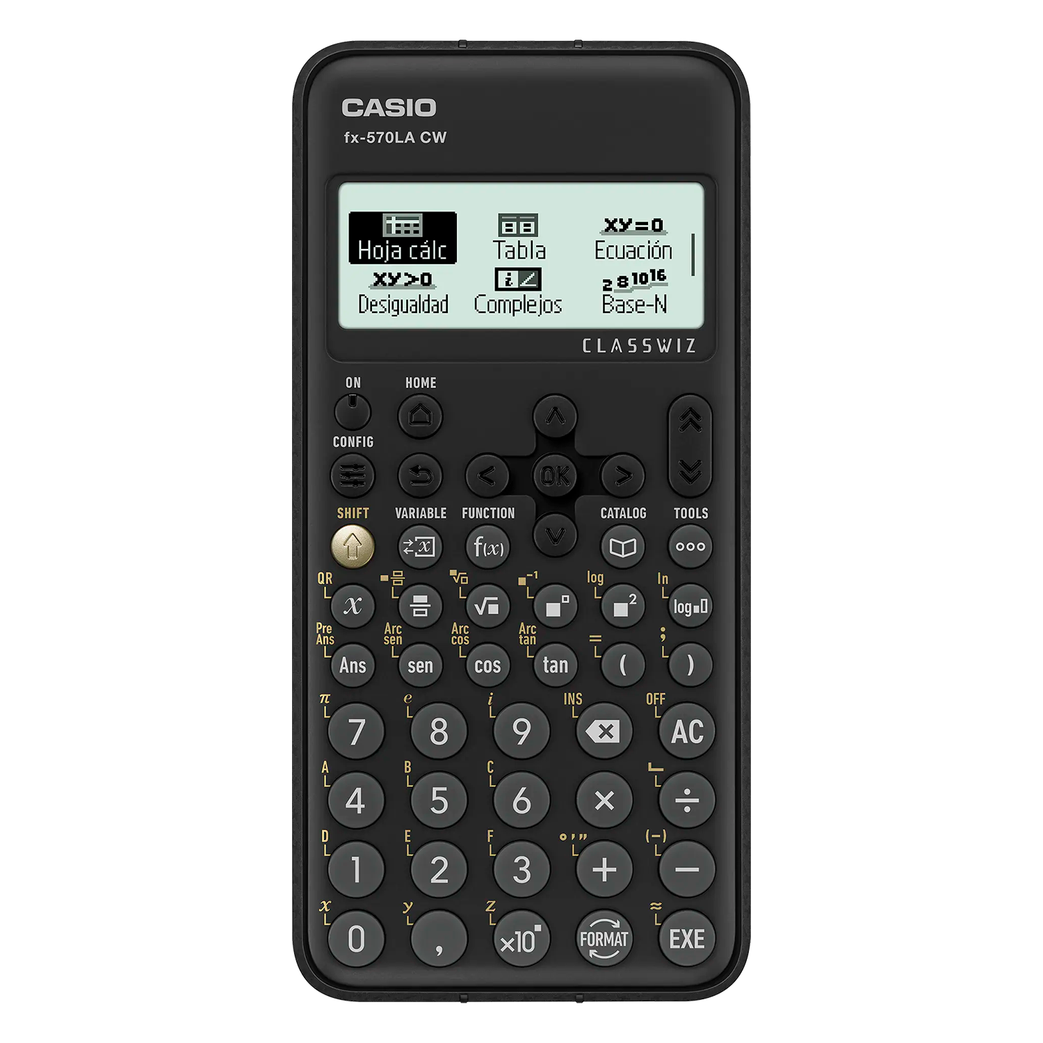 Calculadora Cientifica Casio FX-570LACW-W-DT - Preto