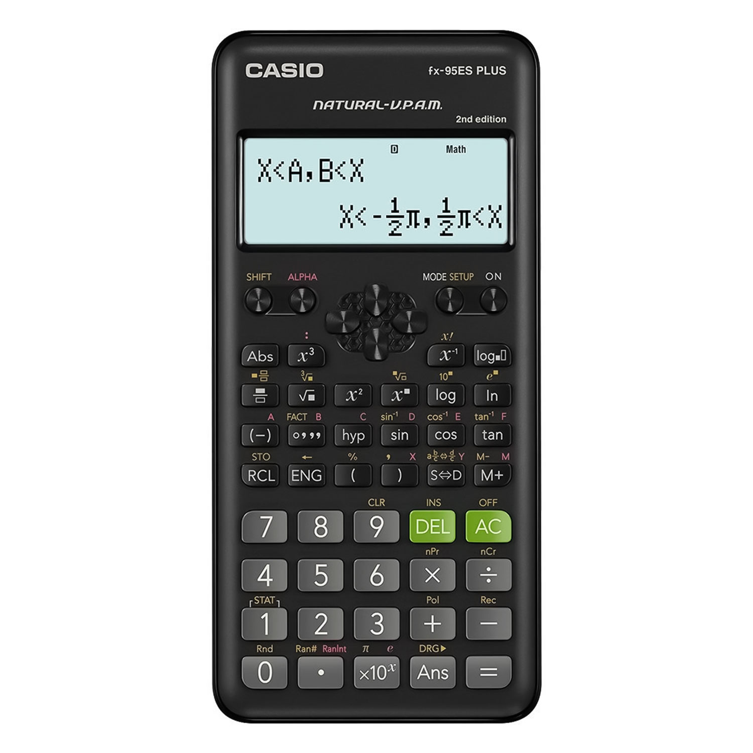 Calculadora Científica Casio Fx-95ES Plus 12 Dígitos - Preto