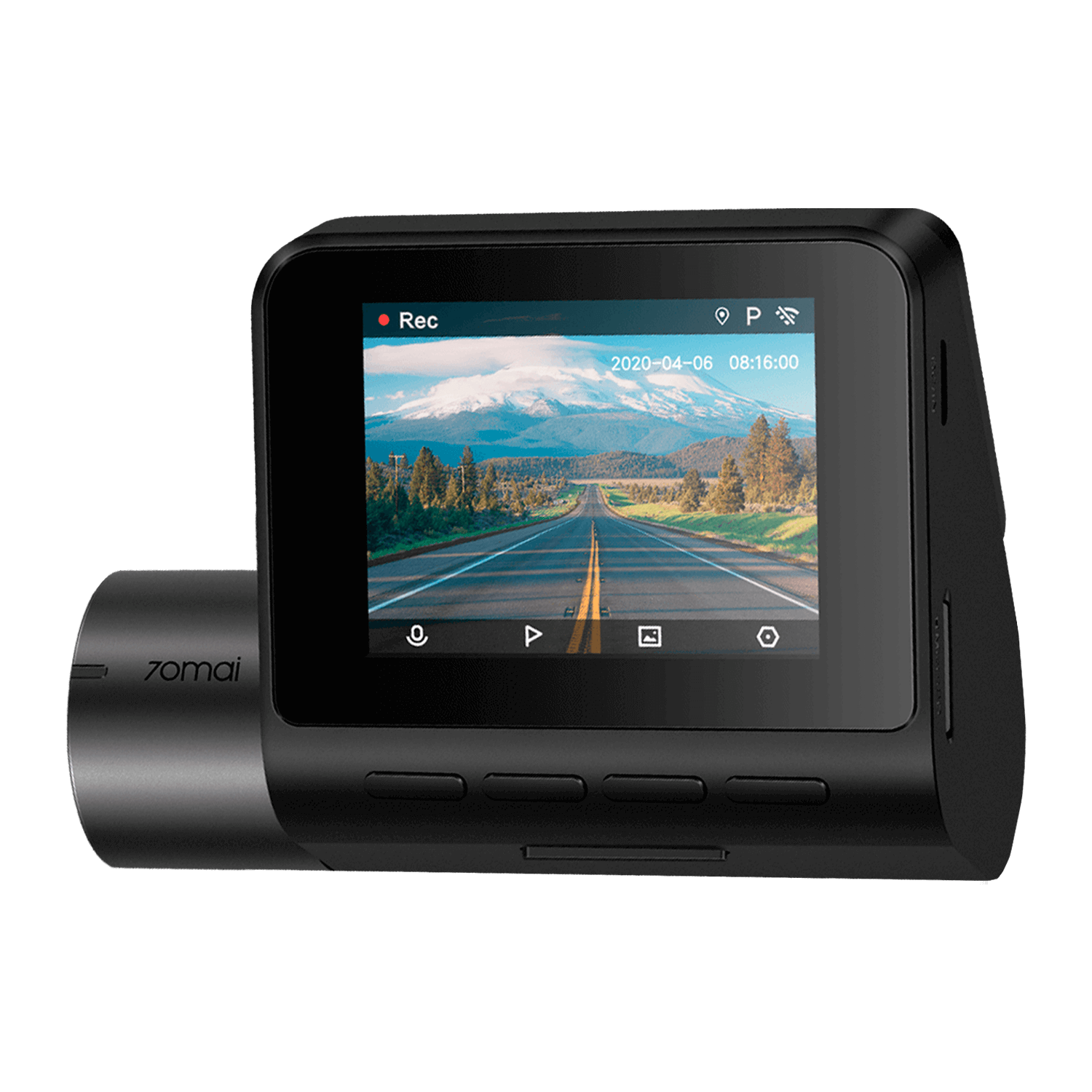 Câmera para Carro Xiaomi 70mai A500S Smart Dash Cam Pro Plus - Preto