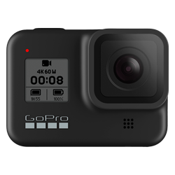 Câmera GoPro Hero 8 HD / 12MP / 4K / Wifi - Black (CHDHX-802-RW)