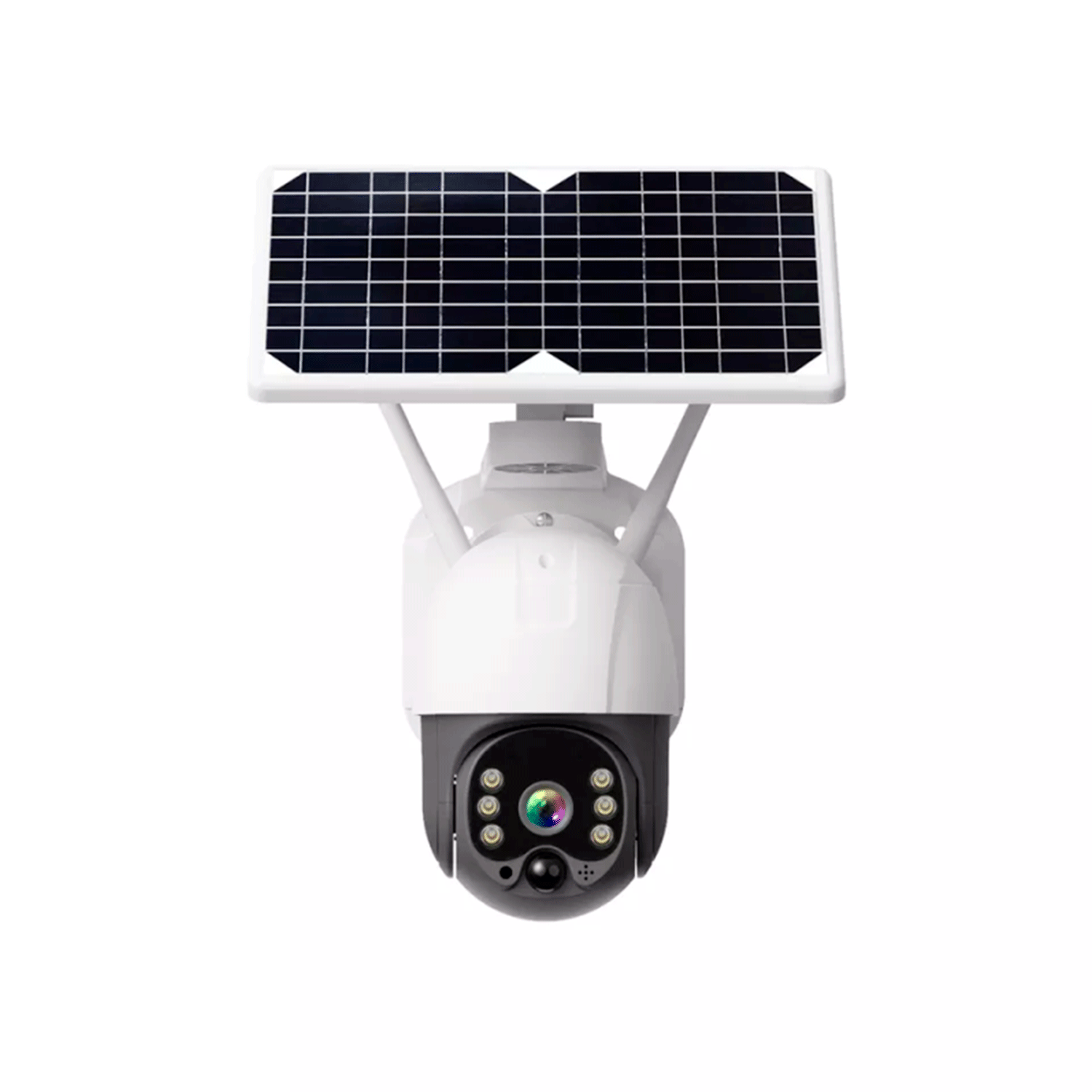 Câmera de Segurança Solar S-20WF HD 4MP WiFi - Branco