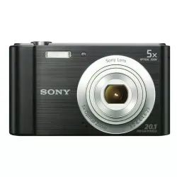 Câmera Sony DSC-W800 20mp / Zoom 5x / HD - Preto