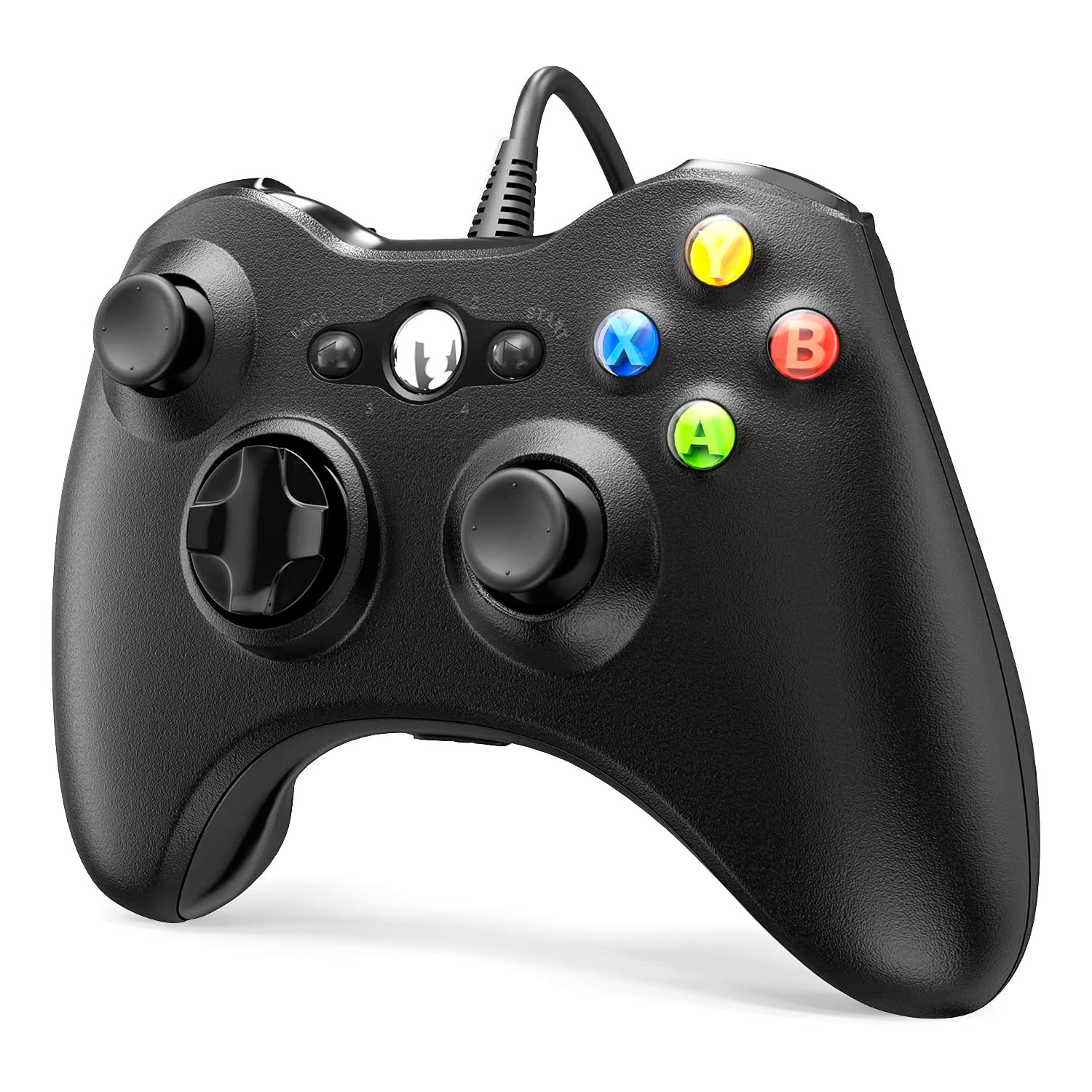 Controle Com Fio para Xbox 360 - Preto