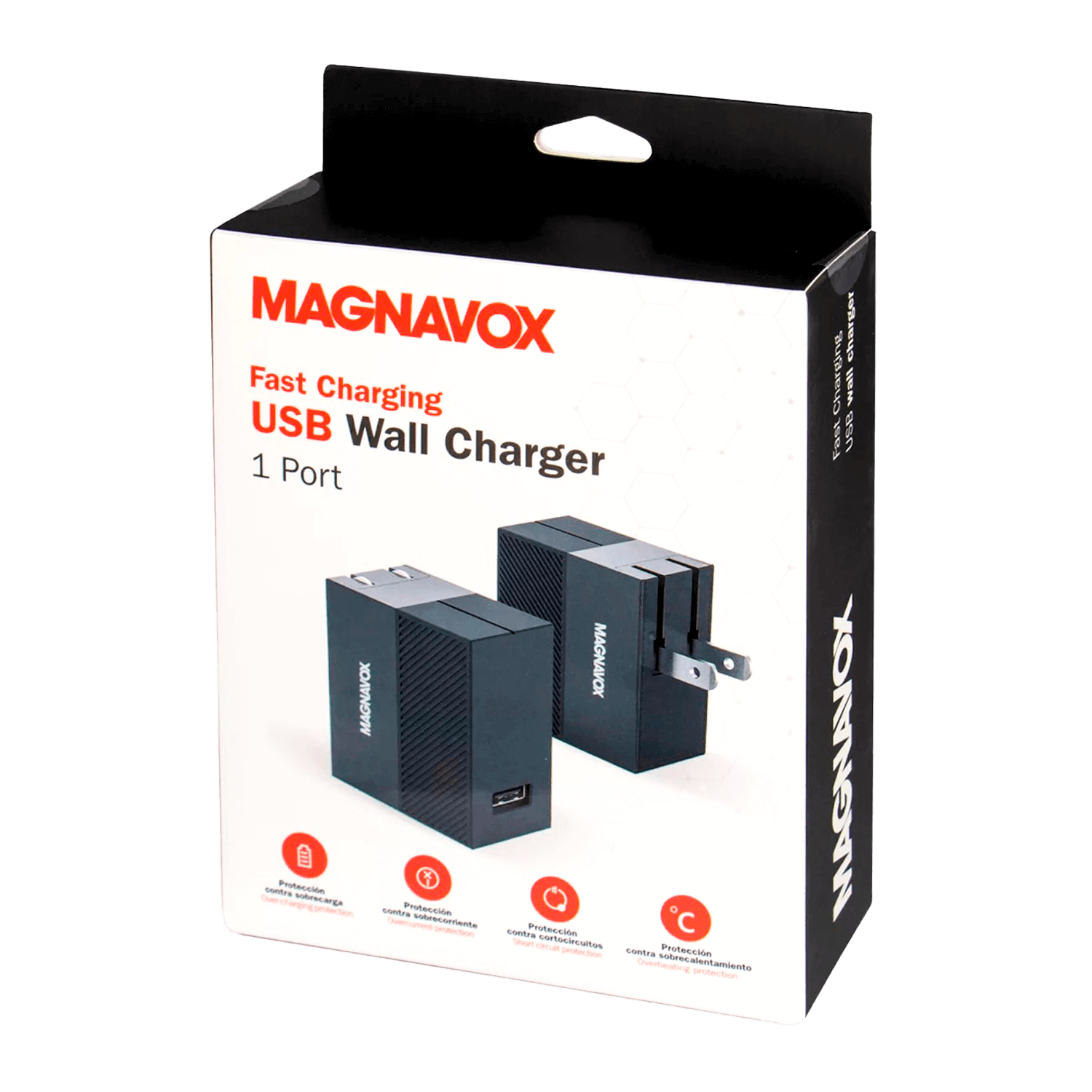 Adaptador de Tomada Magnavox MAC6619-MO USB 3.0 / 18W - Preto