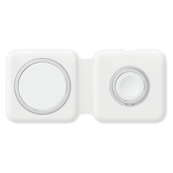Carregador Wireless Apple MagSafe Duo Charger MHXF3AM / A USB-C - Branco 
