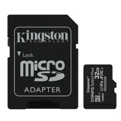 Cartão de Memória Micro SD Kingston 32GB 100MBs - SDCS2/32GB