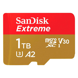 Cartão de Memória Micro SD SanDisk Extreme 1TB 130Mbs - SDSQXAV-1T00-GN6MN