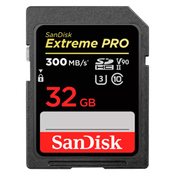 Cartão de Memória Micro SD SanDisk Extreme Pro 32GB 300Mbs - SDSDXDK-032G-GN4IN