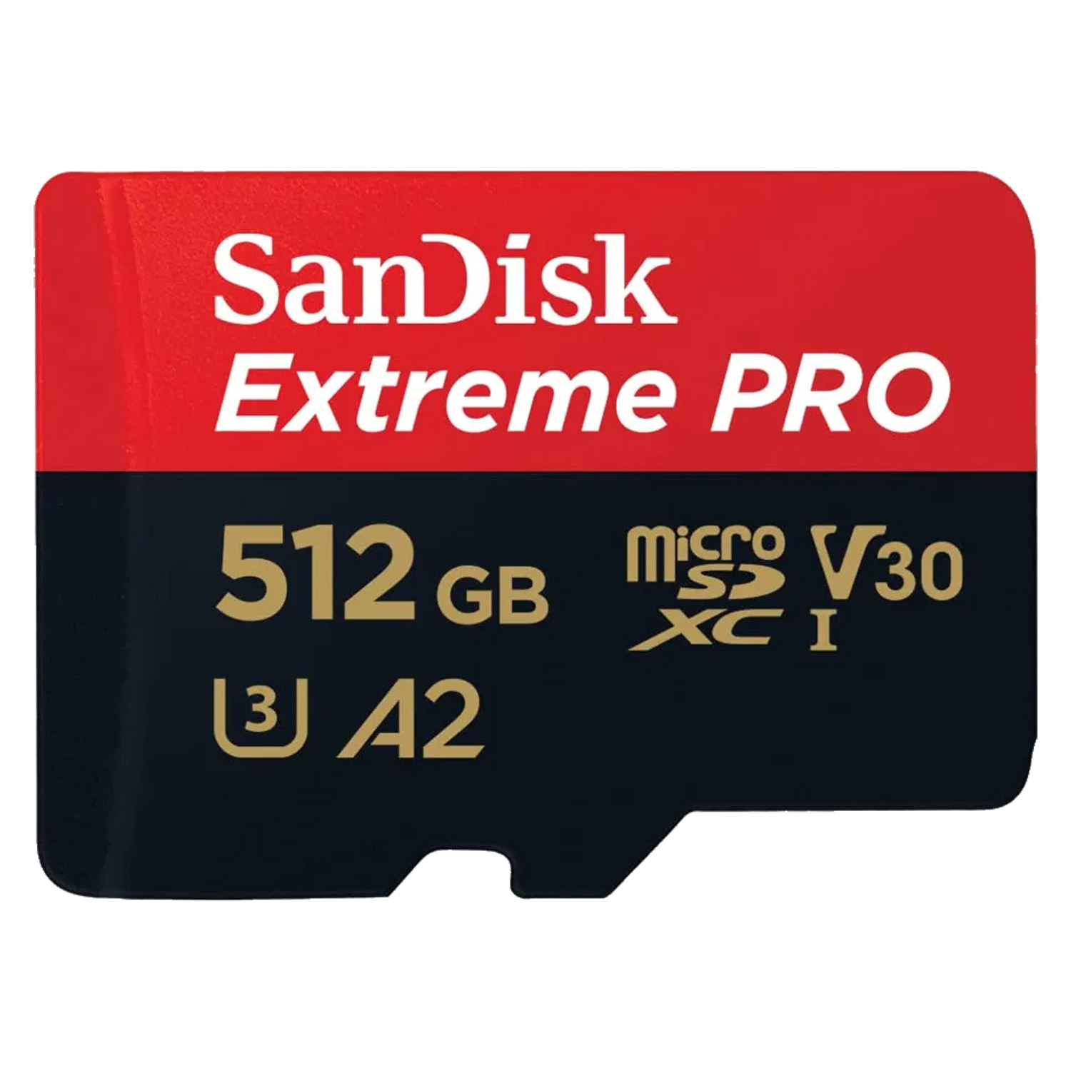 Cartão de Memória Micro SD Sandisk Extreme Pro 512GB / C10 - (SDSQXCD-512G-GN6MA)
