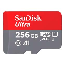 Cartão de Memória SanDisk Ultra 256GB 150MBs - SDSQUAC-256G-GN6MN