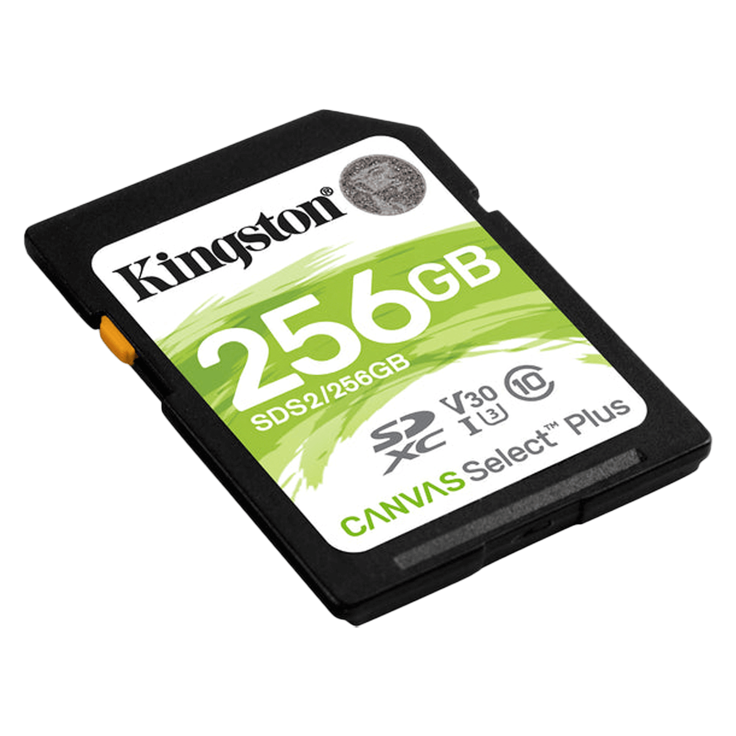 Cartão de Memória SD Kingston Canvas Select Plus 256GB Classe 10 100MBS - (SDS2/256GB)