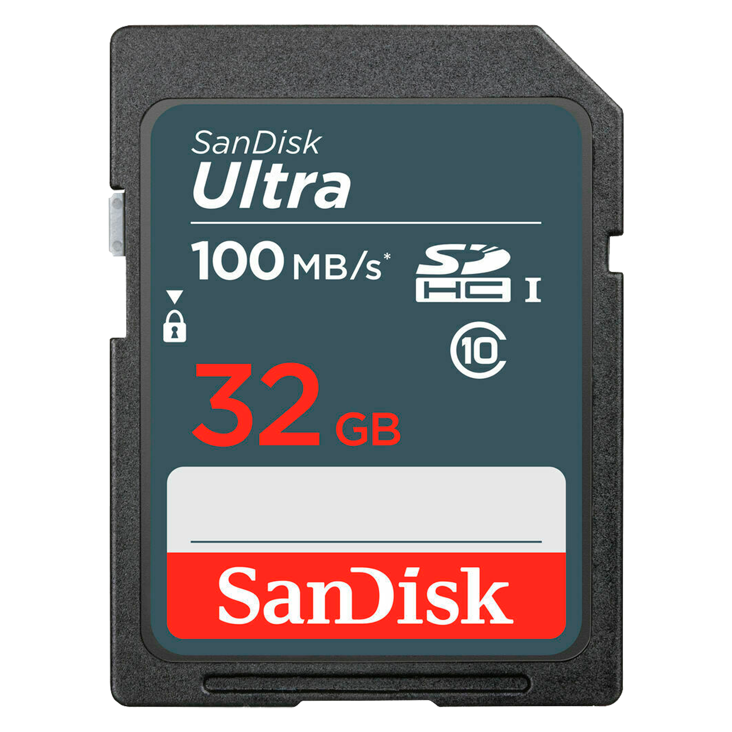 Cartão de Memória SD SanDisk C10 32GB 100MBS SDHC Ultra - (SDSDUNR-032G-GN6IN)