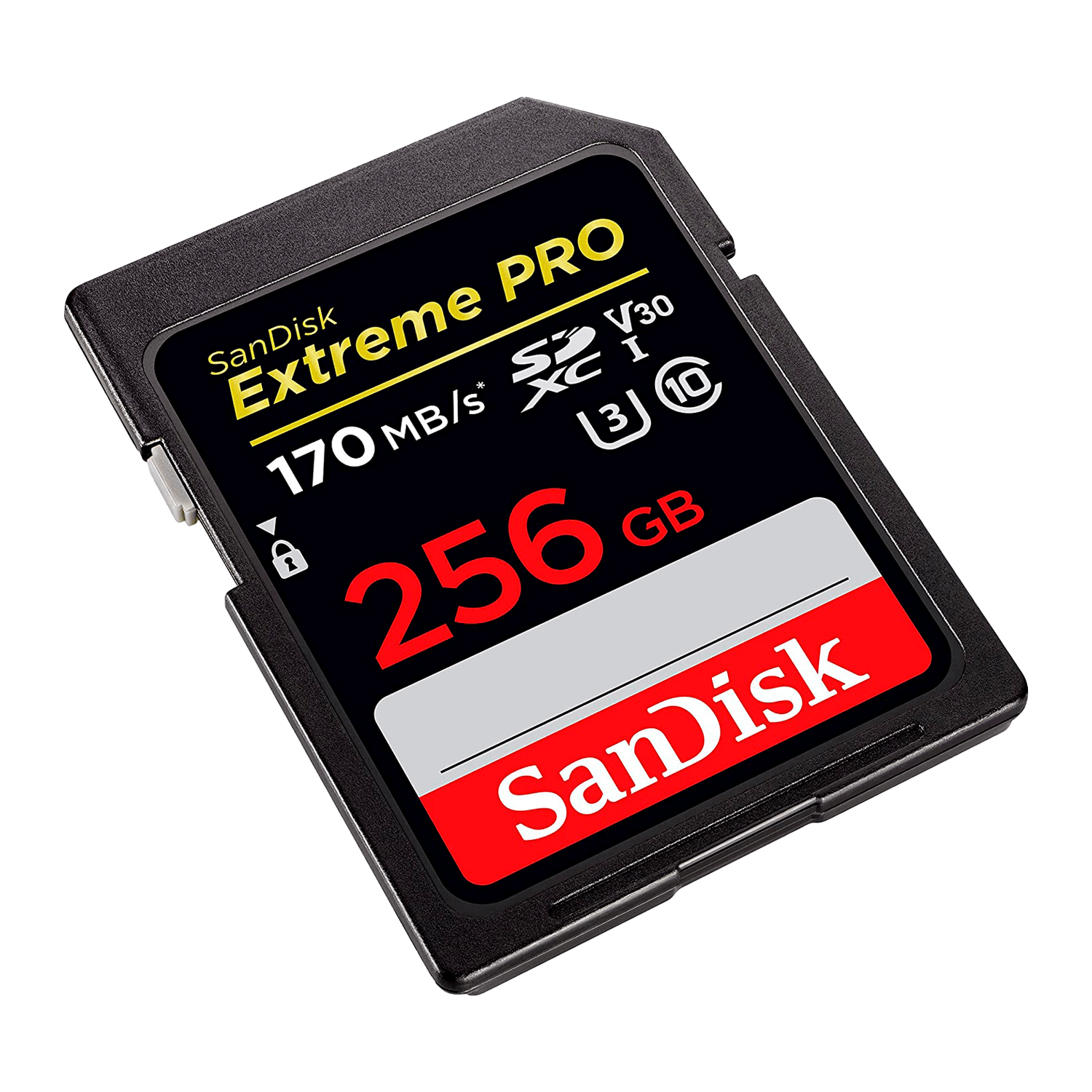 Cartão de Memória SD Sandisk Extreme Pro U3 256GB / 170MBS - (SDSDXXY-256G-GN4IN)