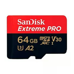 Cartão de Memória Micro SD Sandisk U3 64GB 170MBS - (SDSQXCY-064G-GN6MA)