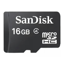 Cartão De Memória Sandisk Micro Sdhc 16gb Classe 4