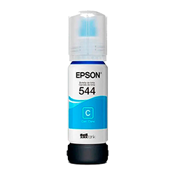 Garrafa de Tinta Epson para Ecotank T544 220 L3110 / L3150 / L5190 65ml - Ciano
