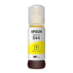 Garrafa de Tinta Epson para Ecotank T544 420 L3110 / L3150 / L5190 65ml - Amarelo
