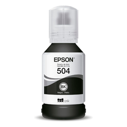 Garrafa de Tinta Epson T504 120 L4260 127ml - Preto