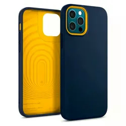 Case Spigen Nano Pop para Iphone 12/ 12 Pro - Blueberry Navy (ACS01723)