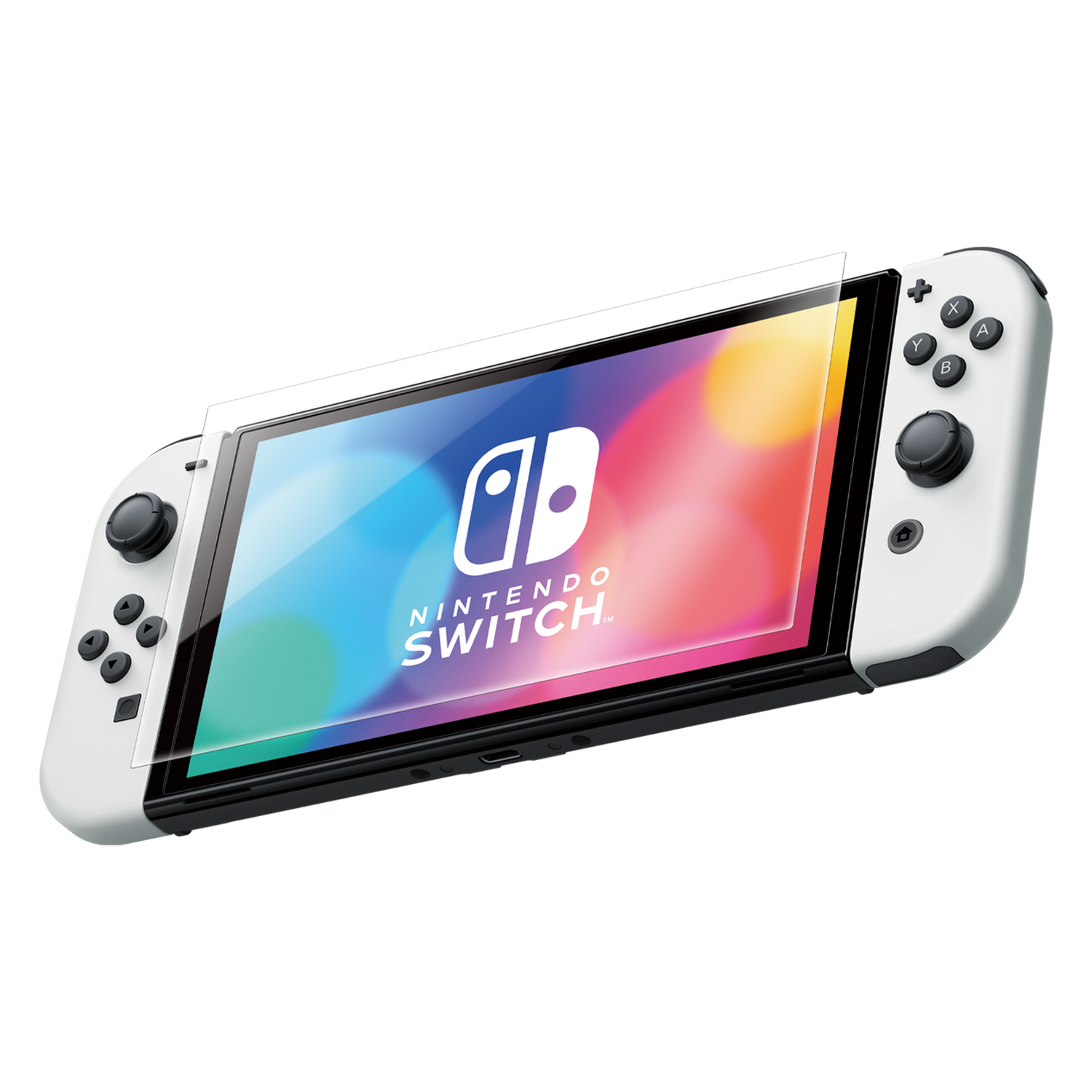 Screen Protector Hori Clear Oled para Nintendo Switch - (NSW-802U)