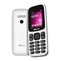 Celular Blu Z5 Z214 32MB / 32MB RAM / 2G / Dual Sim / Tela 1.8" / Câmera VGA - Branco