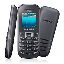 Celular Samsung E1205 / Single SIM / Tela 1.52" - Preto (Brasil)
