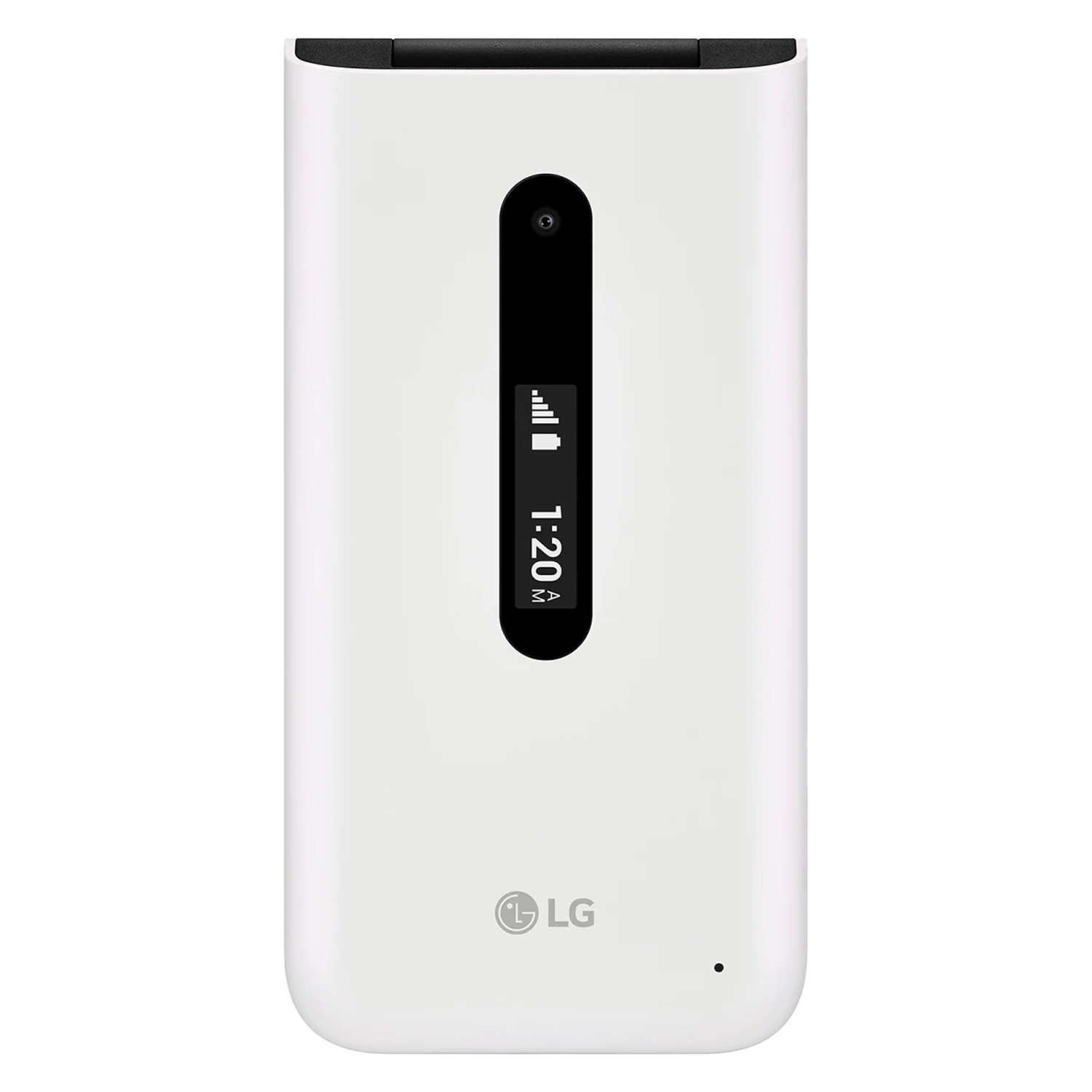 Celular LG Folder 2 LM-Y120S 8GB 1GB RAM Tela 2.8" - Branco Preto (Réplica)