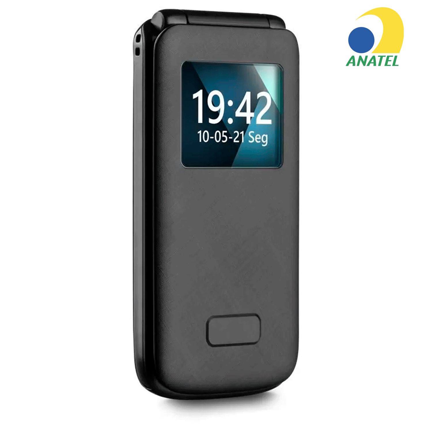 Celular Multilaser Flip Vita Lite P9142 Dual SIM / Tela 1.77" /  Anatel / Câmera 0,8 MP - Preto