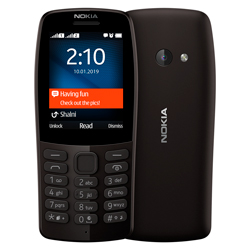 Celular Nokia 210 TA-1139 Dual SIM - Preto