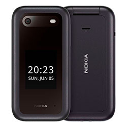 Celular Nokia 2660 4 Banda TA-1474 Dual SIM - Preto