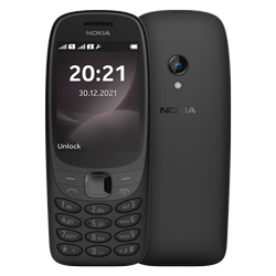 Celular Nokia 6310 16MP 8MP RAM Dual SIM 2G Tela 2.8" - Preto