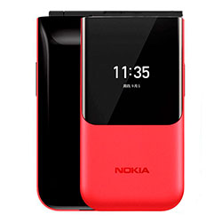 Celular Nokia Flip 2720 2G TA-1170 Dual SIM Tela 2.8" Réplica - Vermelho 
