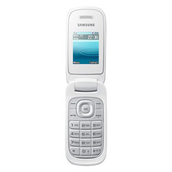 Celular Samsung Flip E1272 Dual SIM Tela 1.77" - Branco 
