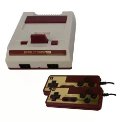 Console mini game Mini FC compact K10 621 Jogos / HMDI / 1080p - Branco