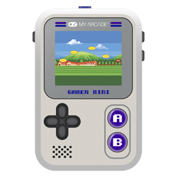 Console My Arcade Gamer Mini Classic - Cinza e Purple (DGUN-3924)