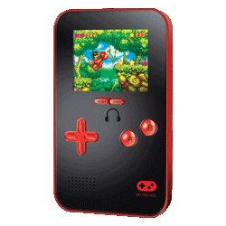 Console My Arcade Go Gamer Retro - Vermelho e Preto (DGUN-3907)