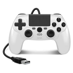 Controle Cirka Nuforce para PS4 USB - Branco
