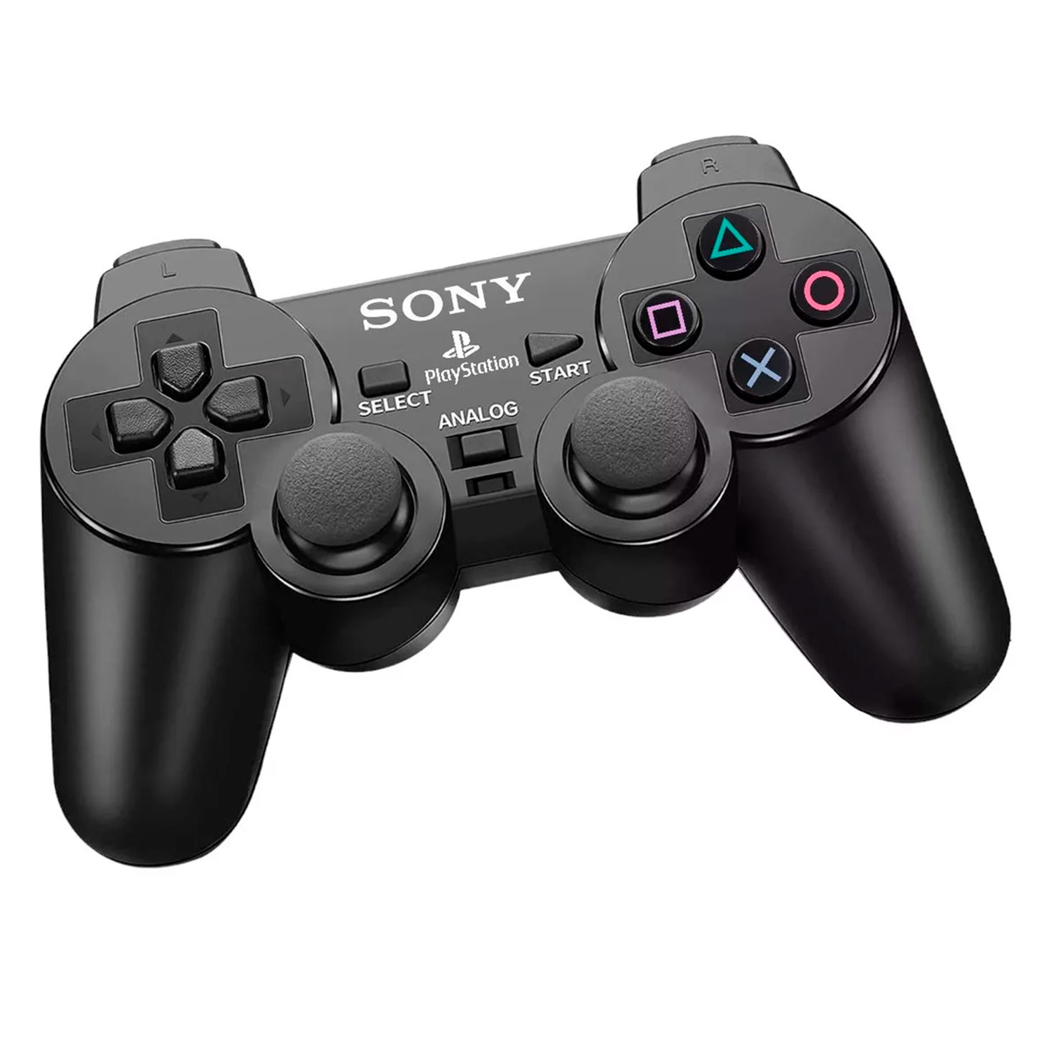 Controle Dualshock para PlayStation 2 Sem Fio - Preto