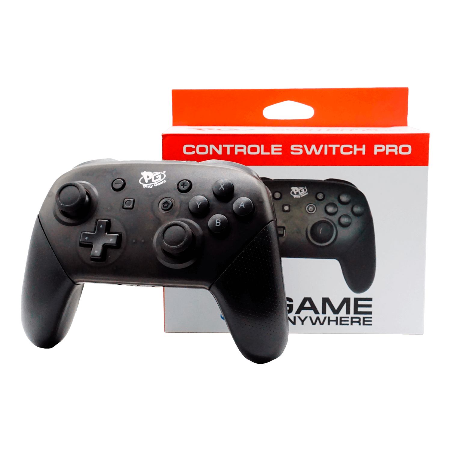 Controle Nintendo Switch Pro Play Game - Preto