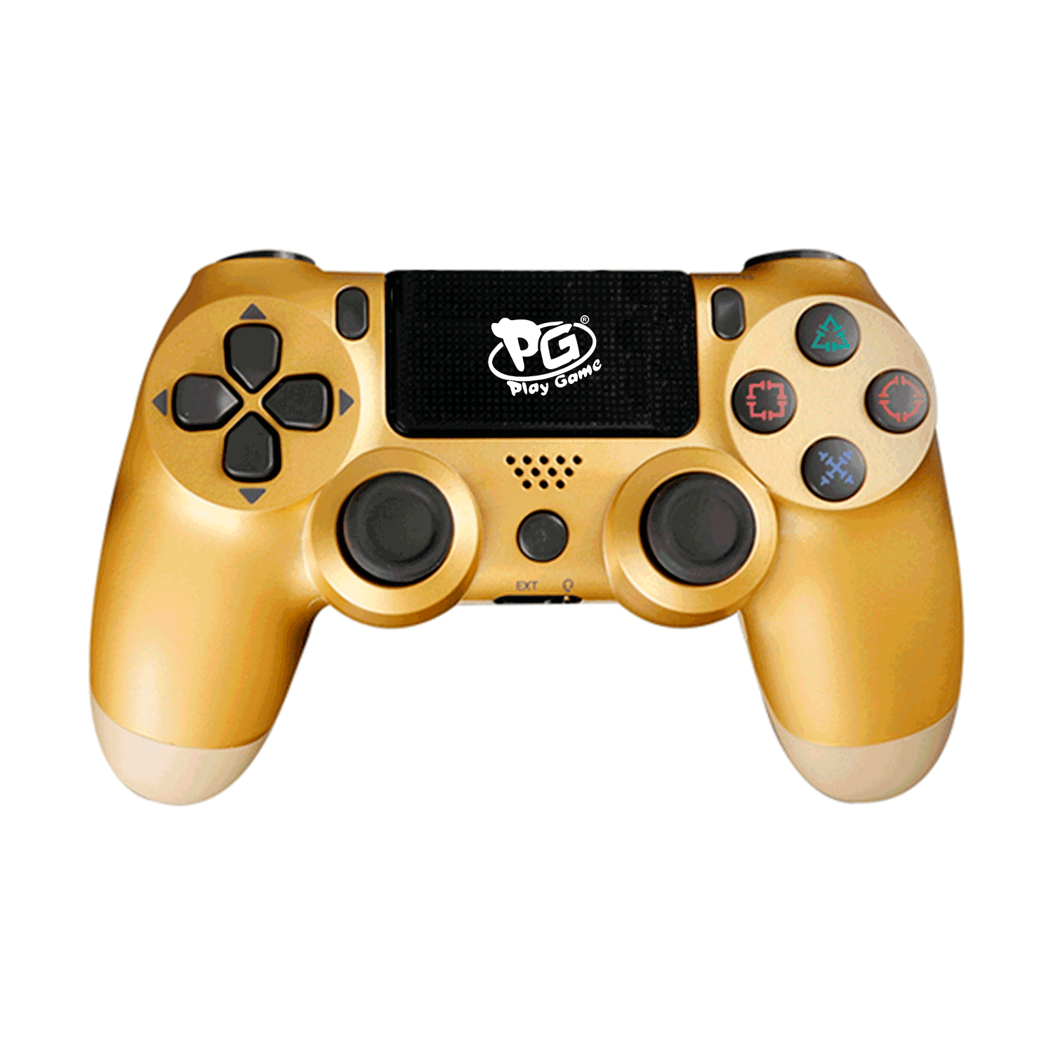 Controle Play Game Dualshock para PS4 - Dourado 

