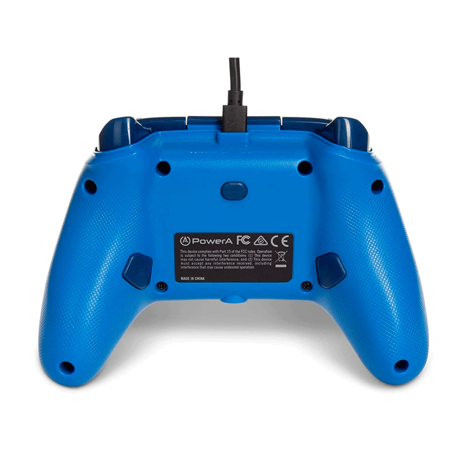 Controle Power A Enhanced Wired para Xbox One / Series X|S  - Azul (PWA-A-02484)
