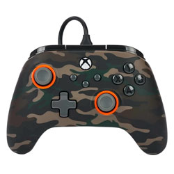 Controle PowerA Enhanced Wired Woodland para Xbox Series  PWA-A-06031